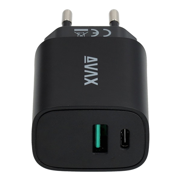 AVAX_CH600B_SPEEDY_20W_Gyors_halozati_tolto_USB_A_QC_Type_C_PD_fekete-i39145493.jpg