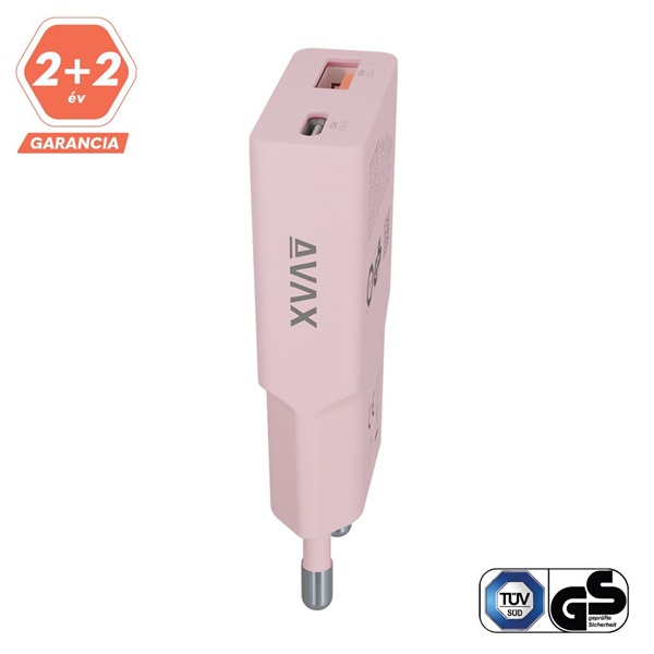 AVAX_CH641P_NANO_SLIM_30W_USB-C_PD30_USB-A_QC30_pink_halozati_tolto-i42547195.jpg
