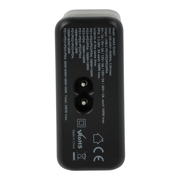 AVAX_DC637_DESKY_200W_GaN_4xType_C_PD_3_0_gyorstolto_eloszto-i39998356.jpg
