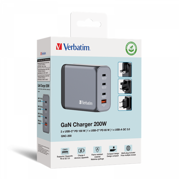 Verbatim_32204_GNC_200_GaN_Charger_200W_USB_Type_A_3xType_C_halozati_tolto_adapter-i39738753.png